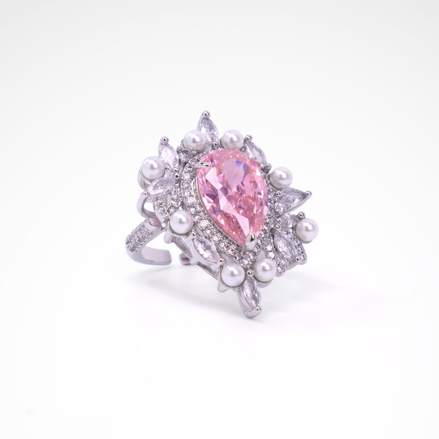 Sparkslette Rose Petal Luminescence Ring